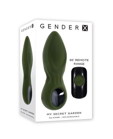Анальный вибростимулятор My Secret Garden - 14,6 см.